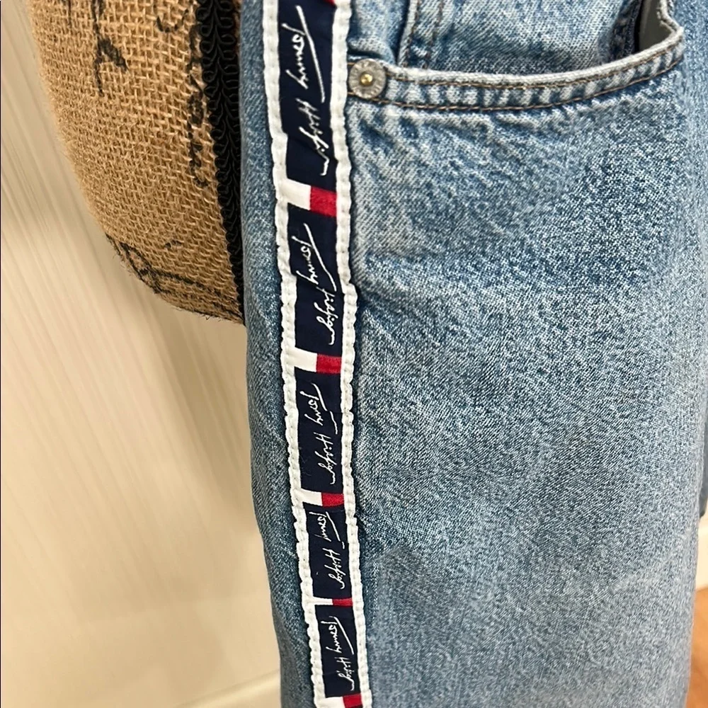 Vintage 90s Tommy Hilfiger Blue Jean Shorts Relaxed Fit